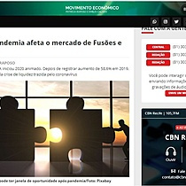 Como a pandemia afeta o mercado de Fuses e Aquisies